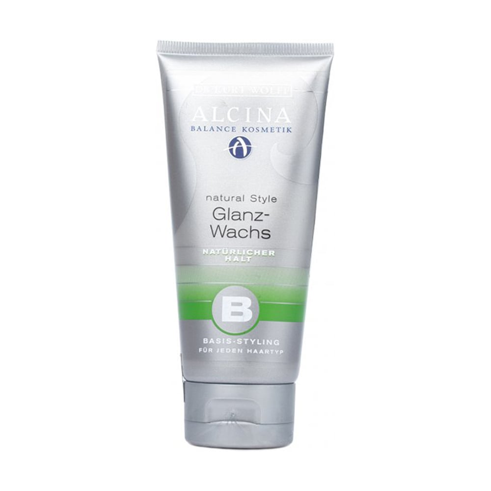 Уцінка! Віск-блиск для укладання волосся Alcina B Natural Hold Gloss Wax природної фіксації, 100 мл